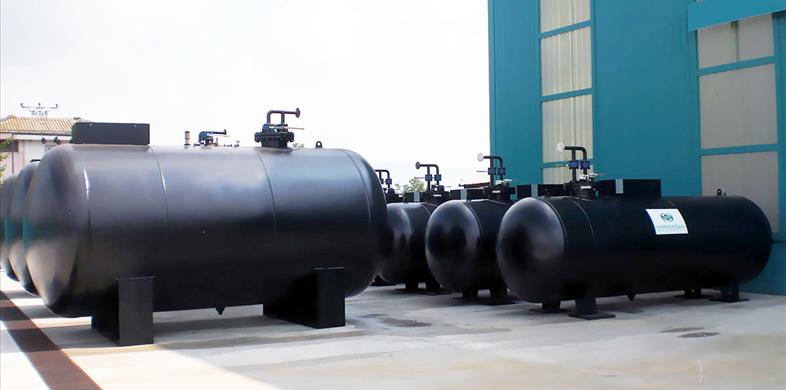 Gaz İstasyonları için LPG Tankları