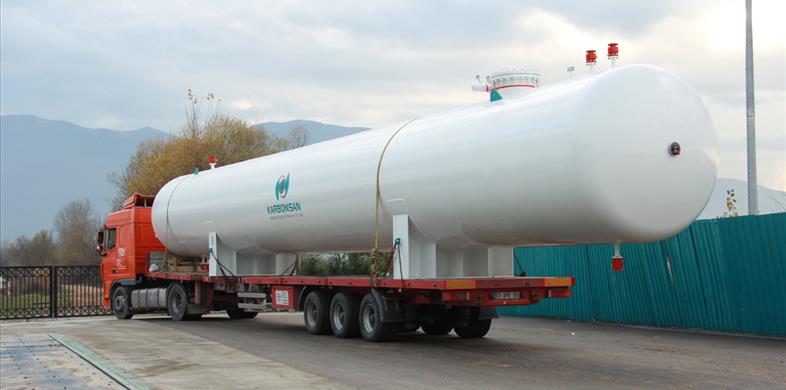 Endüstriyel LPG Depolama Tankları